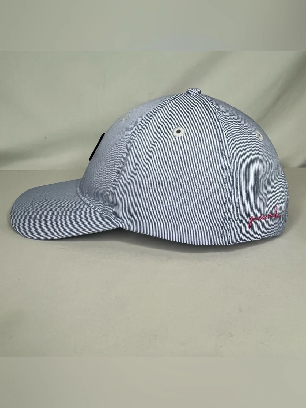 Oak Hill Light Blue Pinstripe Baseball Cap- Kids